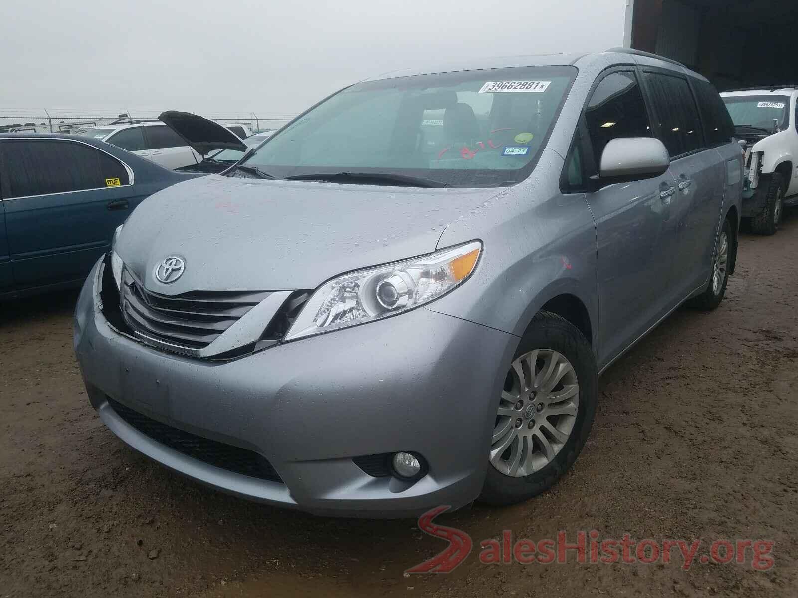 5TDYZ3DC6HS889538 2017 TOYOTA SIENNA