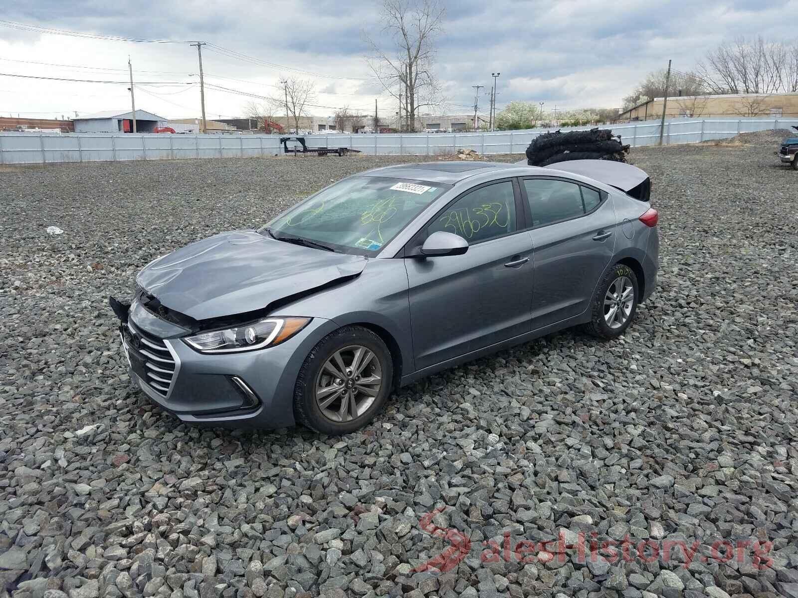 KMHD84LFXHU369143 2017 HYUNDAI ELANTRA