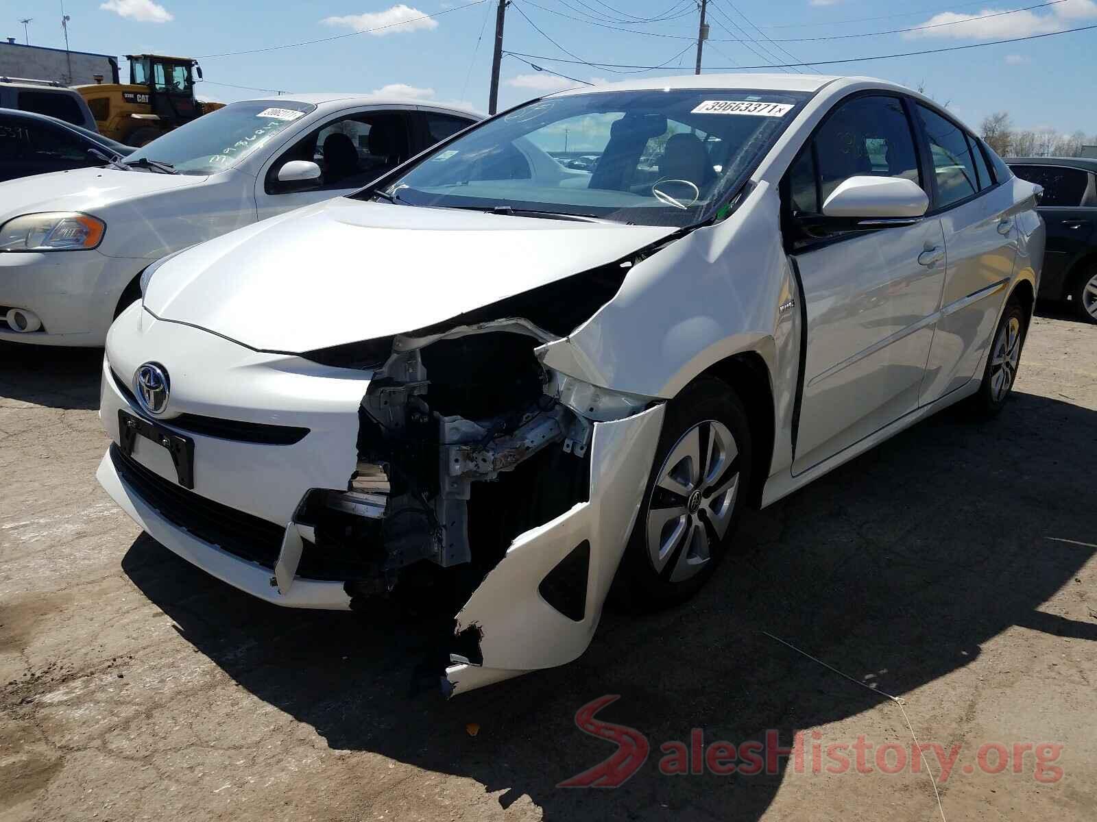 JTDKARFU2G3508659 2016 TOYOTA PRIUS