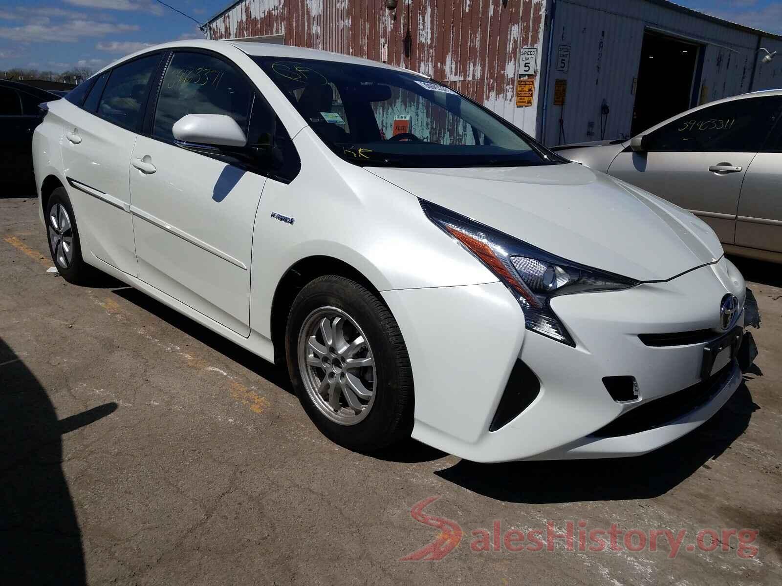 JTDKARFU2G3508659 2016 TOYOTA PRIUS