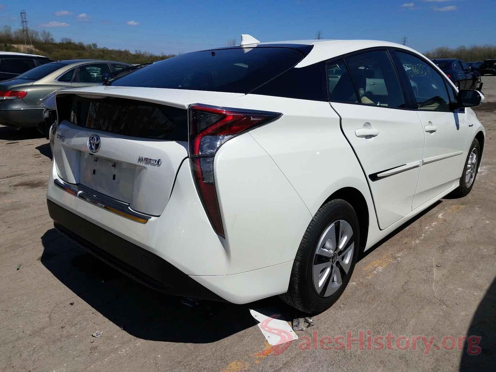 JTDKARFU2G3508659 2016 TOYOTA PRIUS