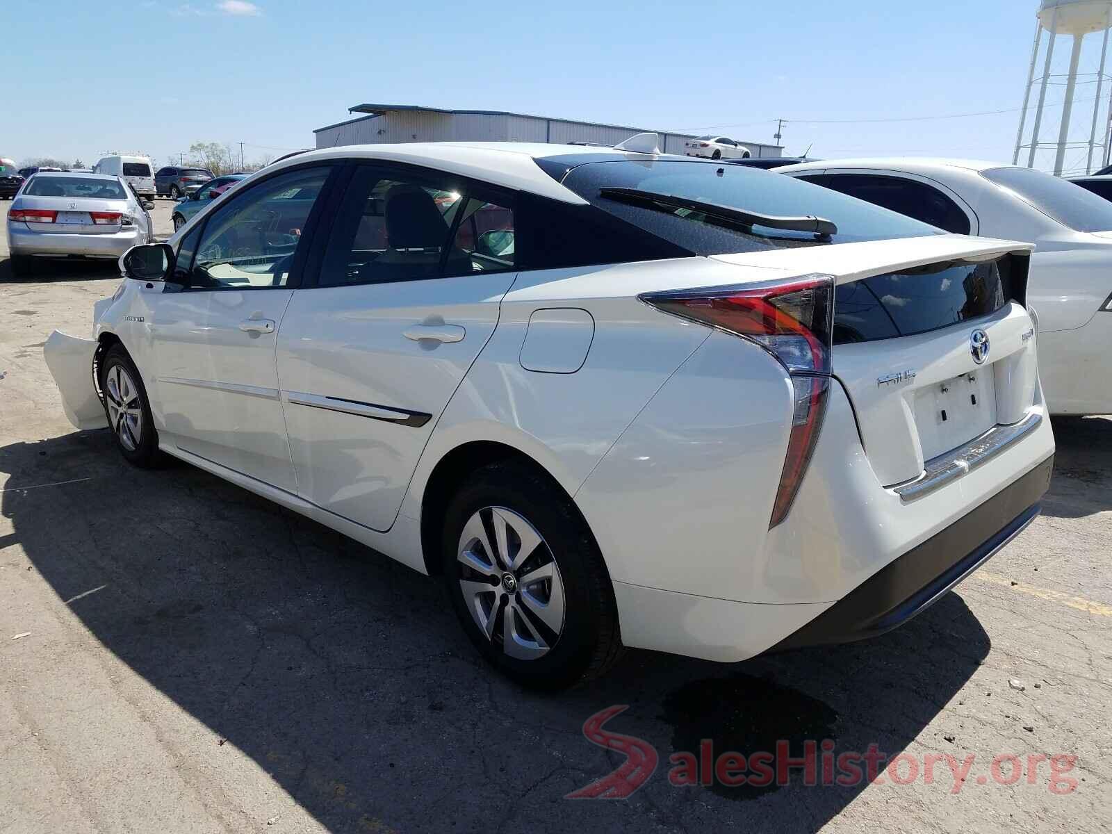 JTDKARFU2G3508659 2016 TOYOTA PRIUS