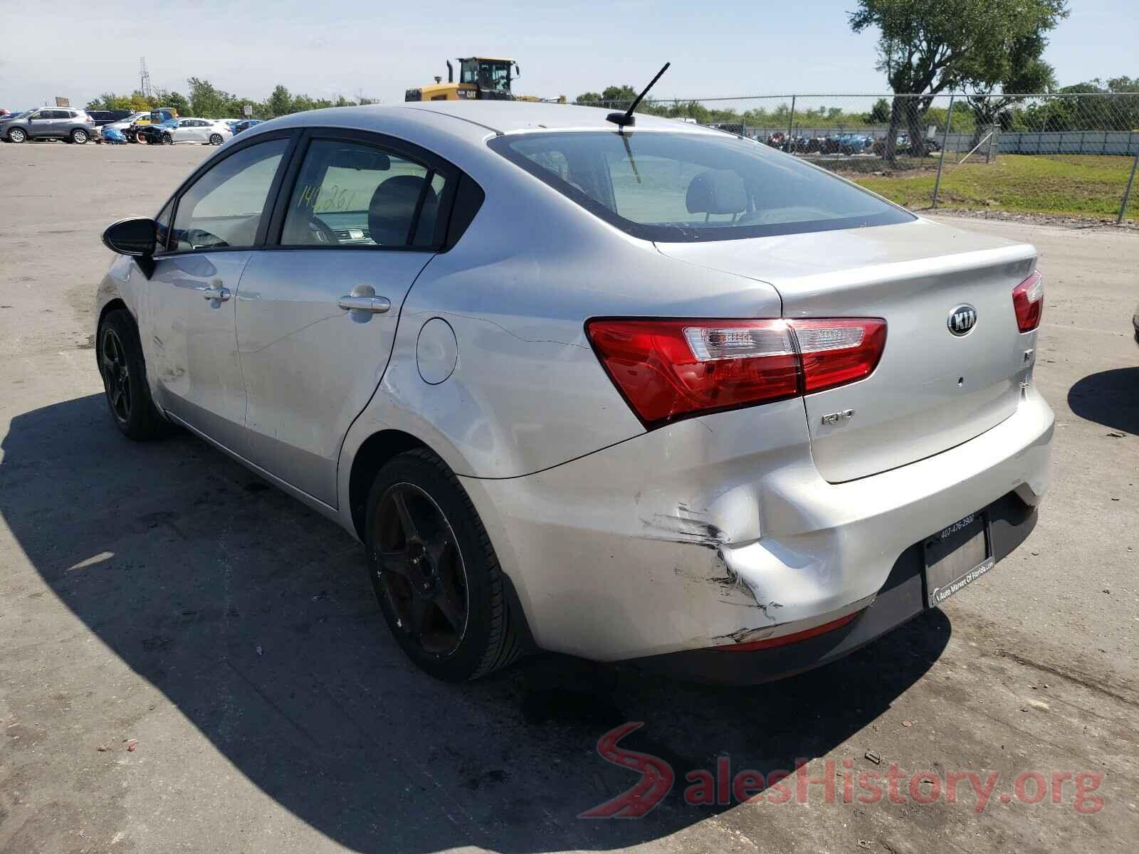 KNADM4A39G6665585 2016 KIA RIO