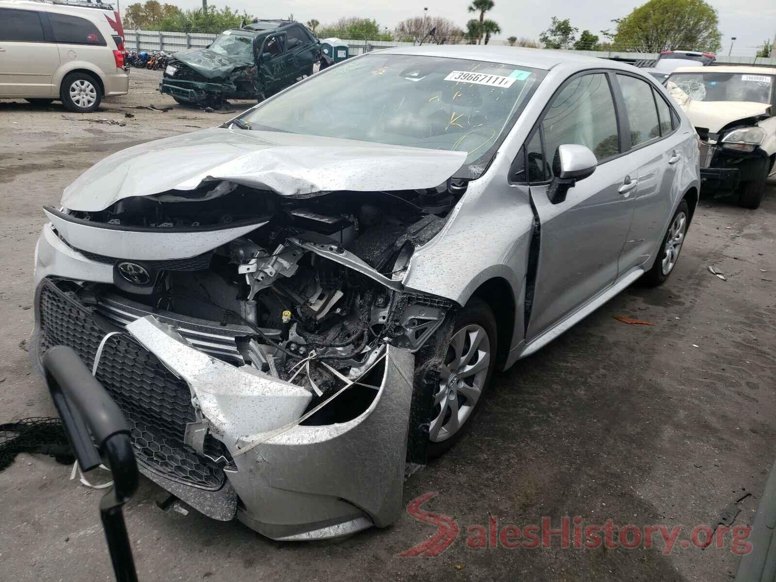 JTDEPRAE4LJ115974 2020 TOYOTA COROLLA