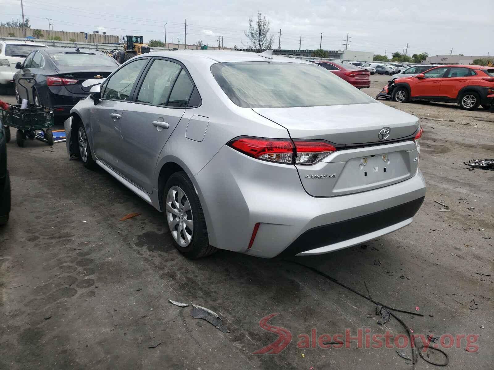 JTDEPRAE4LJ115974 2020 TOYOTA COROLLA