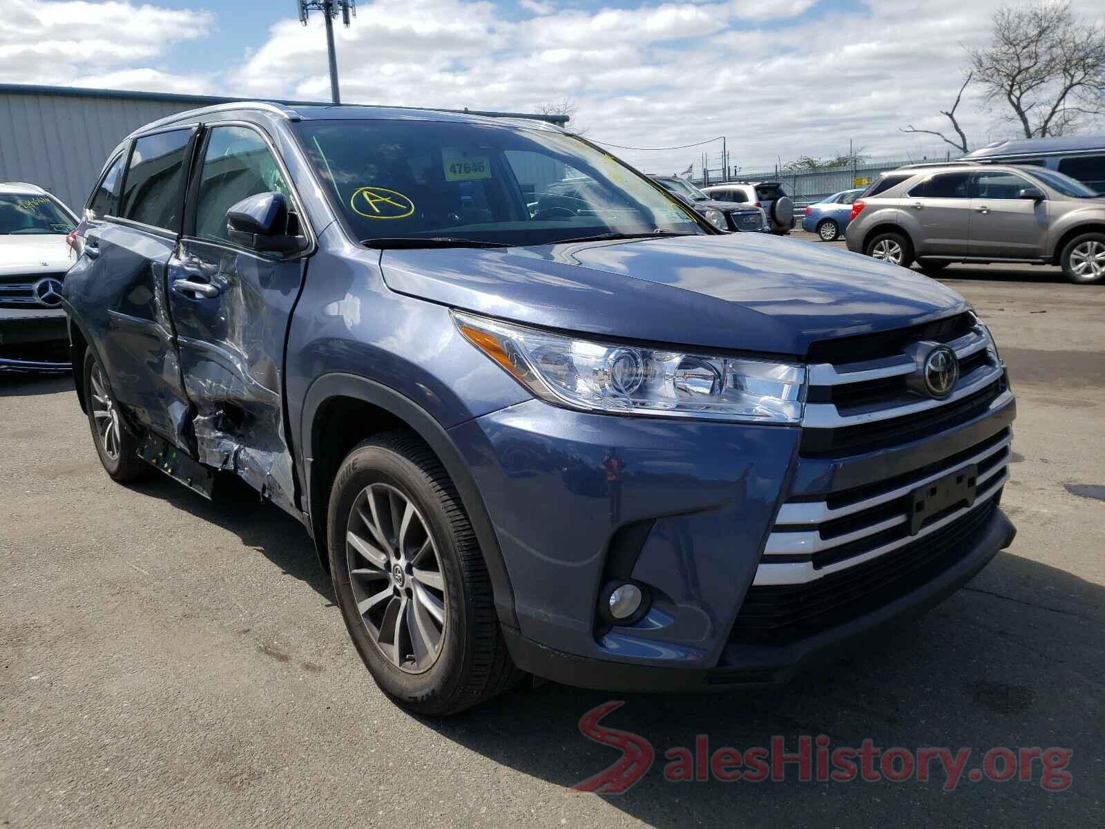 5TDJZRFH7KS916315 2019 TOYOTA HIGHLANDER