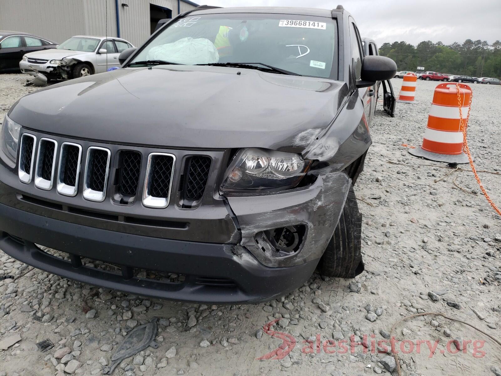 1C4NJCBA5GD792031 2016 JEEP COMPASS