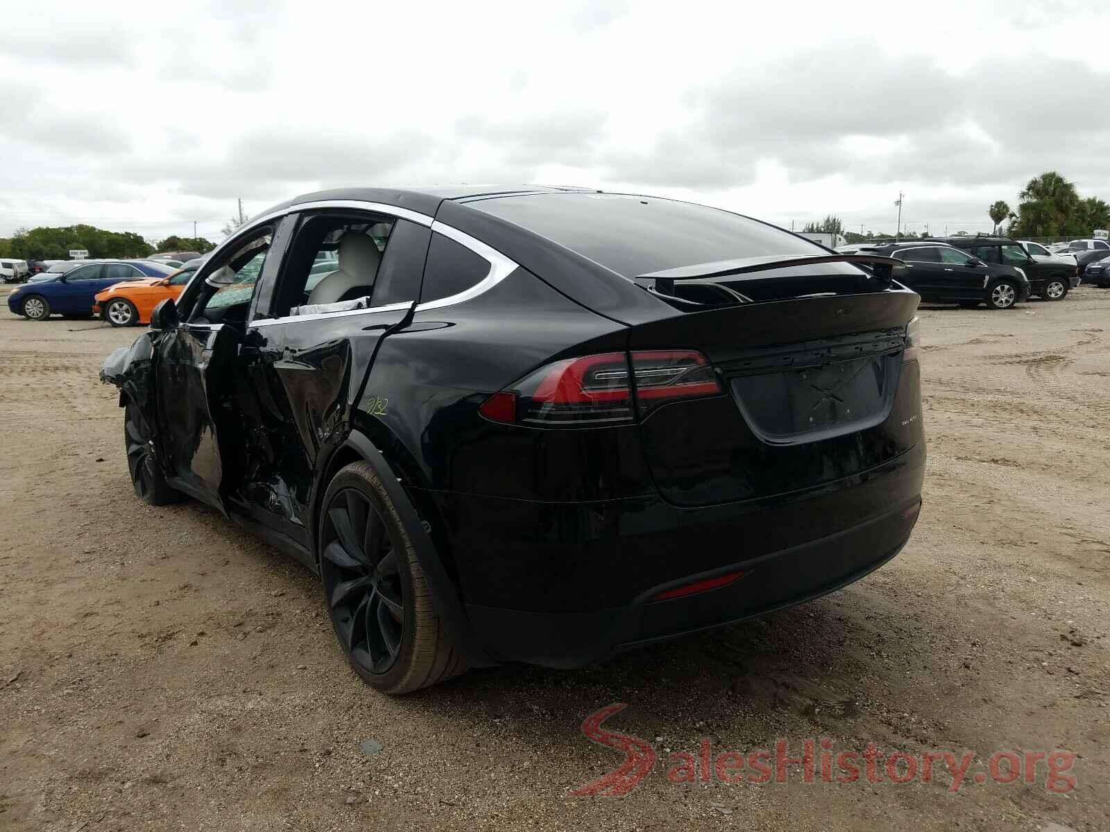 5YJXCAE20LF229807 2020 TESLA MODEL X