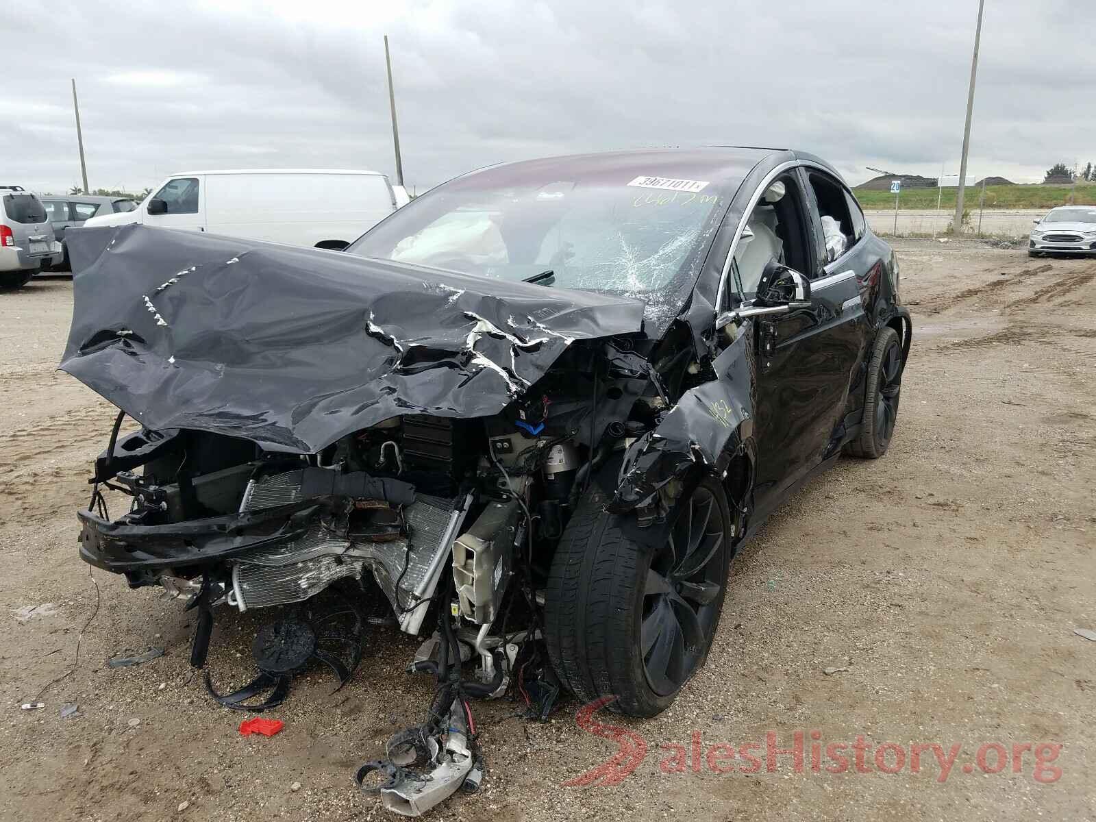 5YJXCAE20LF229807 2020 TESLA MODEL X