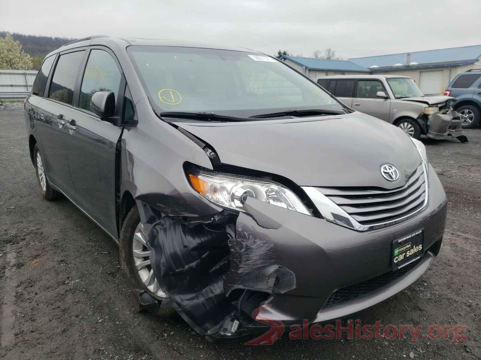 5TDYZ3DCXHS842559 2017 TOYOTA SIENNA