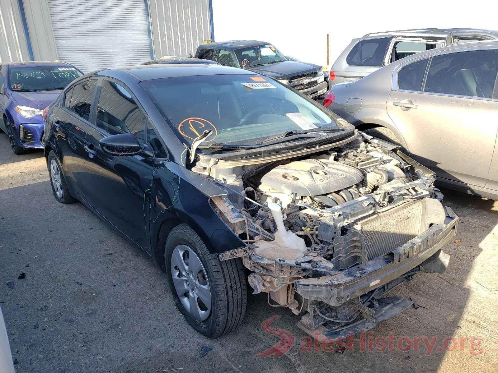 KNAFK4A64G5584346 2016 KIA FORTE