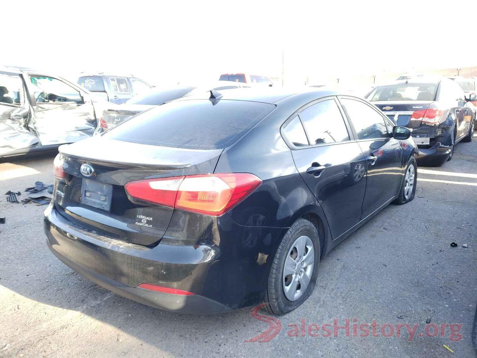 KNAFK4A64G5584346 2016 KIA FORTE