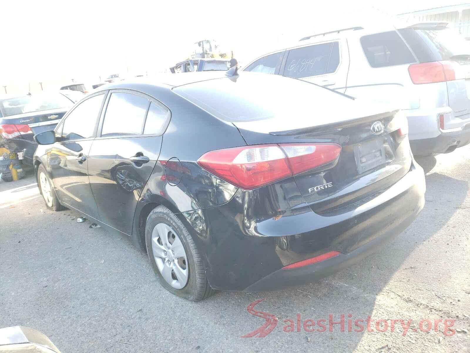 KNAFK4A64G5584346 2016 KIA FORTE