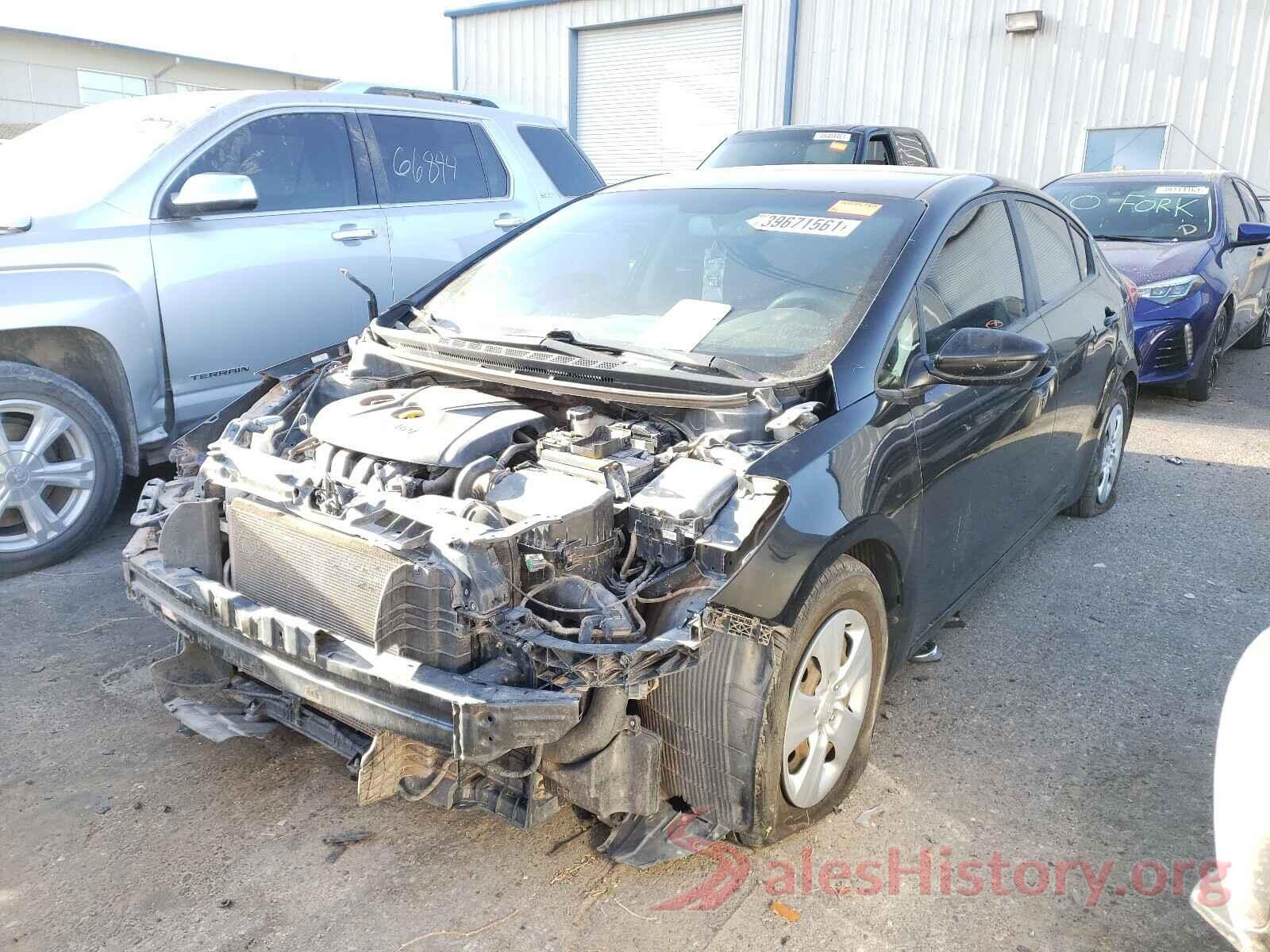 KNAFK4A64G5584346 2016 KIA FORTE