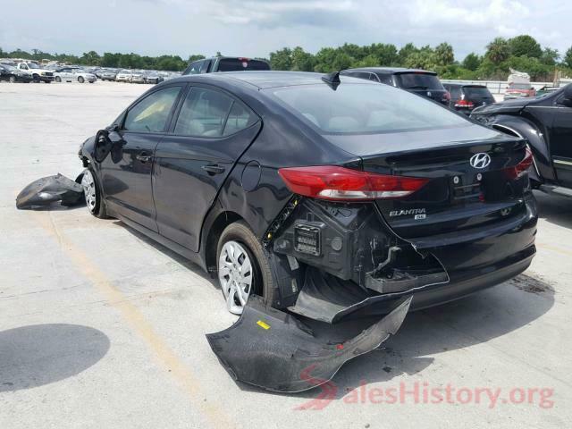 5NPD74LF7HH137228 2017 HYUNDAI ELANTRA