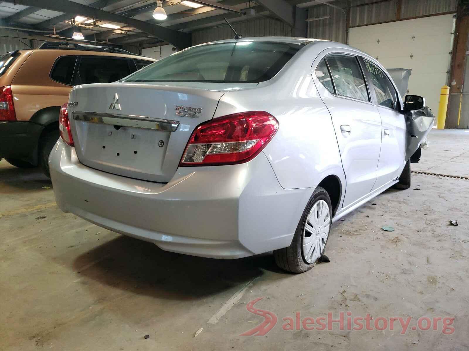 ML32F3FJ2KHF15844 2019 MITSUBISHI MIRAGE