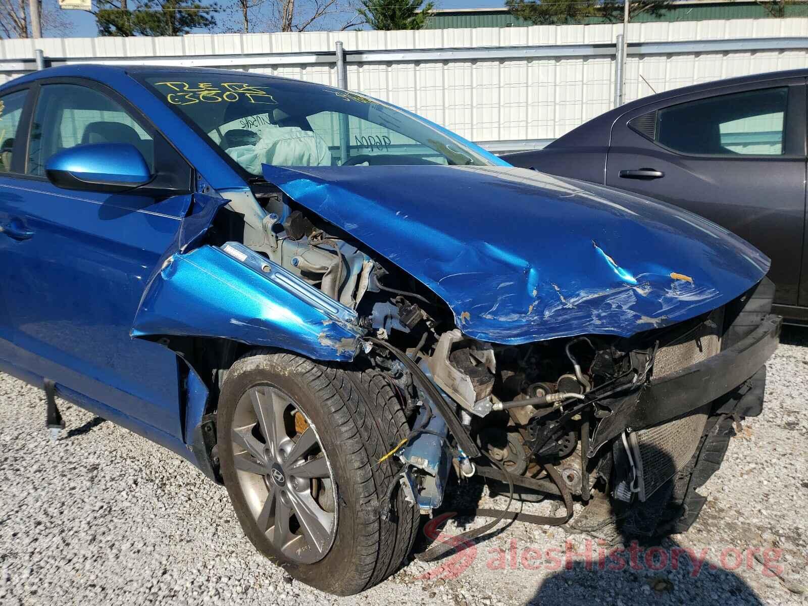 KMHD84LFXHU401833 2017 HYUNDAI ELANTRA