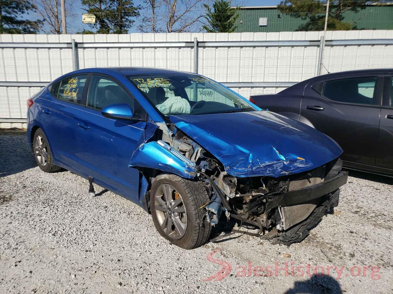 KMHD84LFXHU401833 2017 HYUNDAI ELANTRA