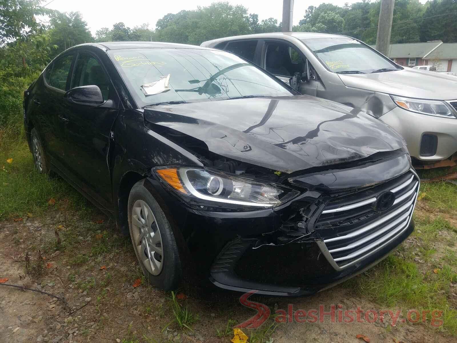 KMHD74LF2HU396727 2017 HYUNDAI ELANTRA