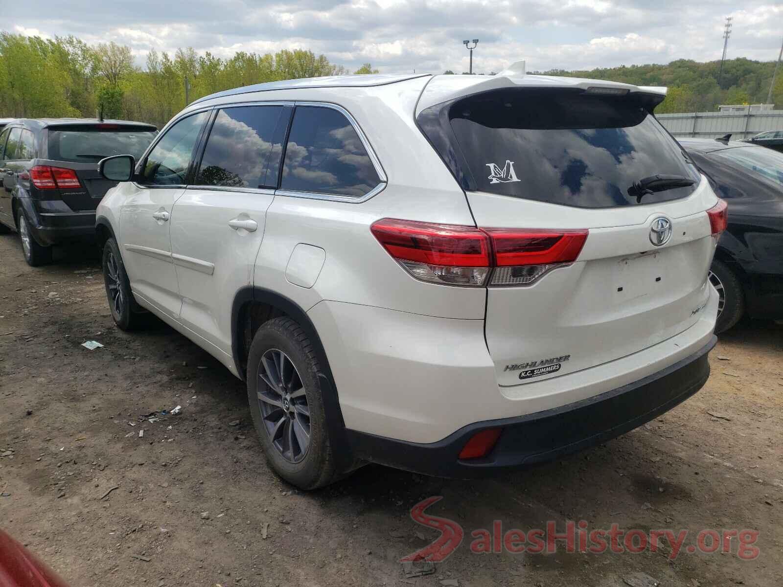 5TDJZRFH9HS441761 2017 TOYOTA HIGHLANDER