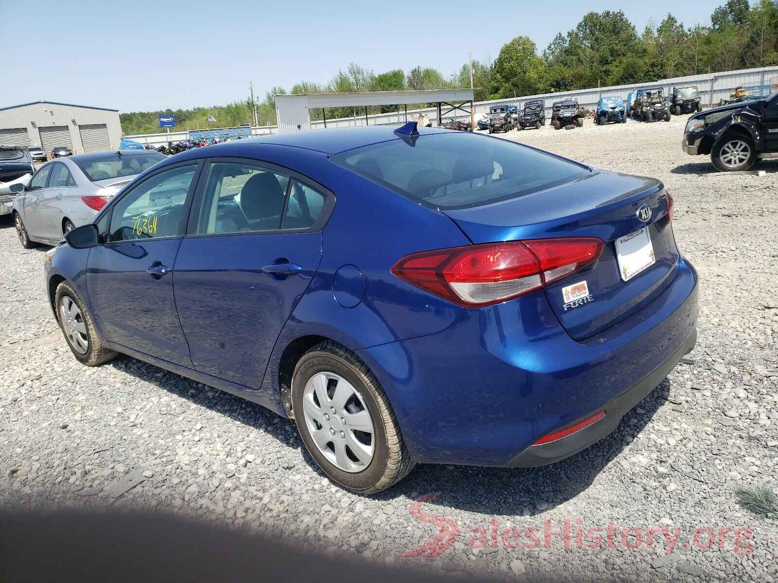 3KPFK4A75HE156318 2017 KIA FORTE