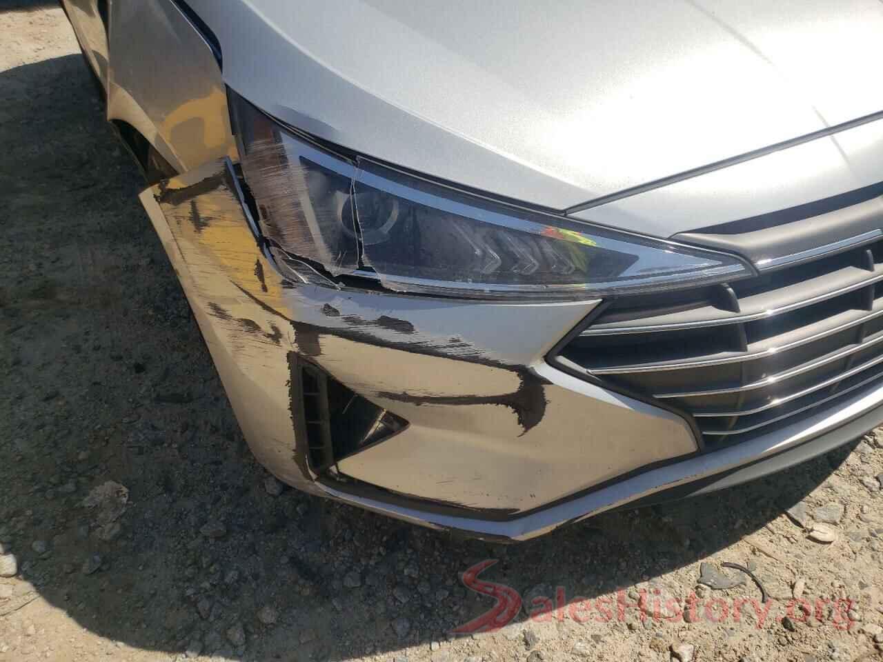 5NPD84LF4KH437684 2019 HYUNDAI ELANTRA