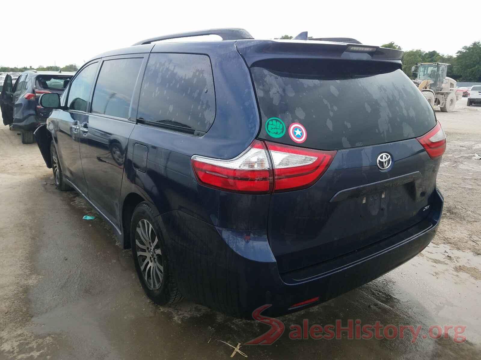 5TDYZ3DC9JS954212 2018 TOYOTA SIENNA