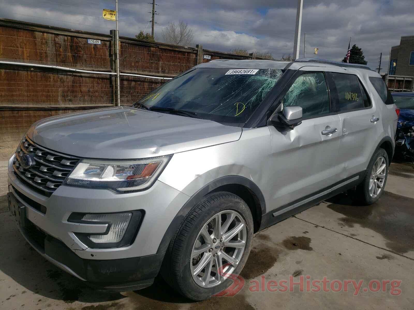 1FM5K8F88GGC48425 2016 FORD EXPLORER