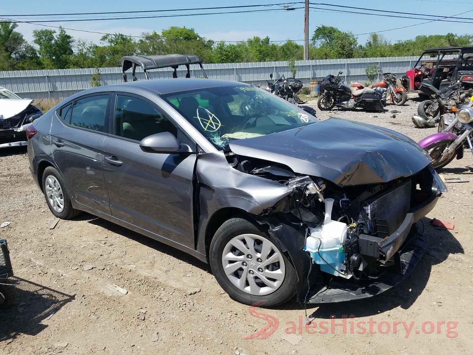 5NPD74LF4KH470171 2019 HYUNDAI ELANTRA