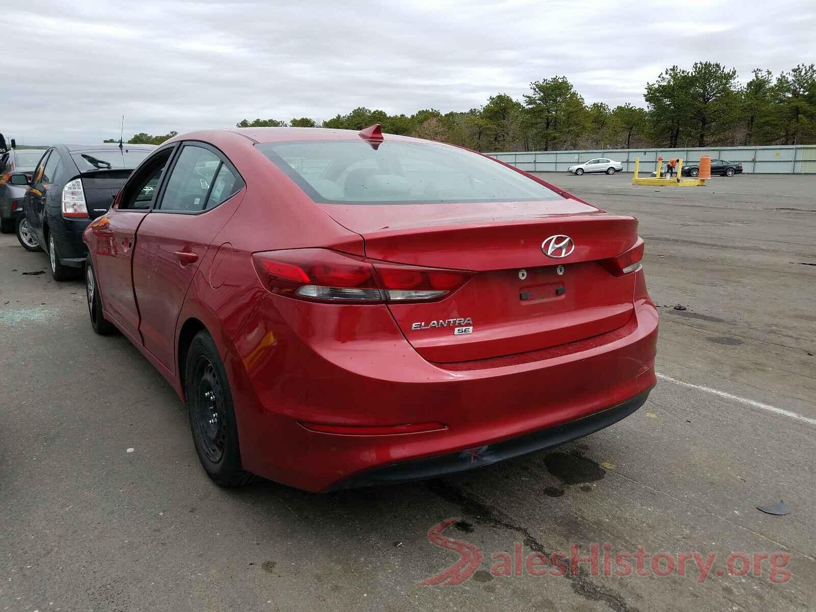 5NPD74LF7HH077354 2017 HYUNDAI ELANTRA