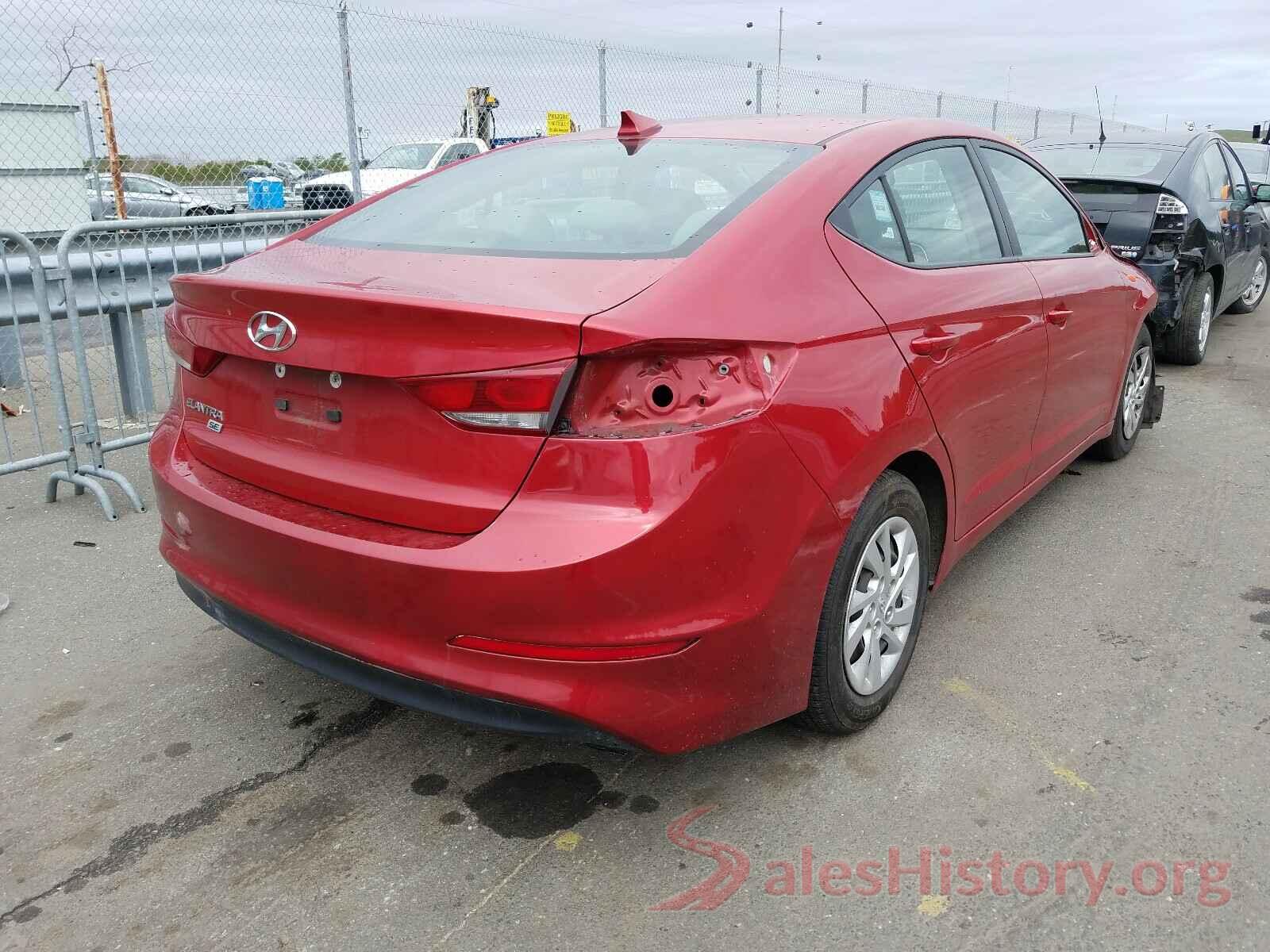 5NPD74LF7HH077354 2017 HYUNDAI ELANTRA