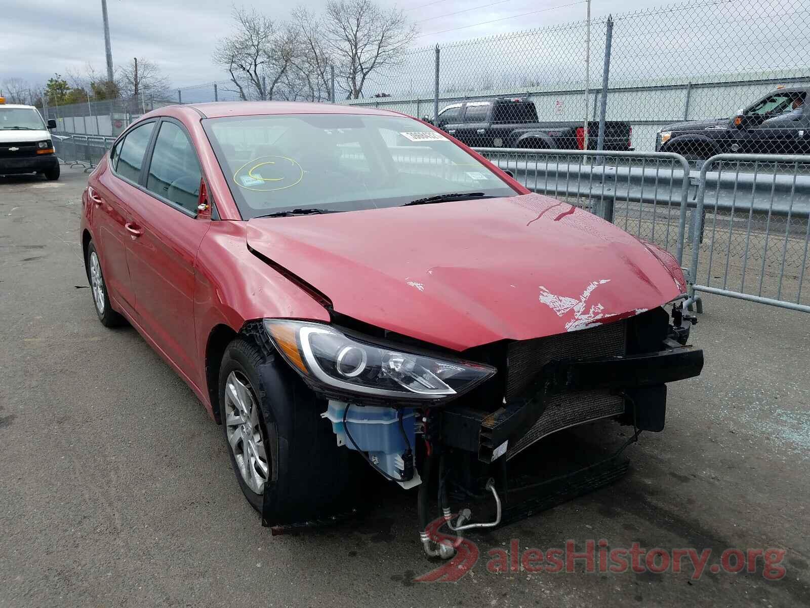 5NPD74LF7HH077354 2017 HYUNDAI ELANTRA