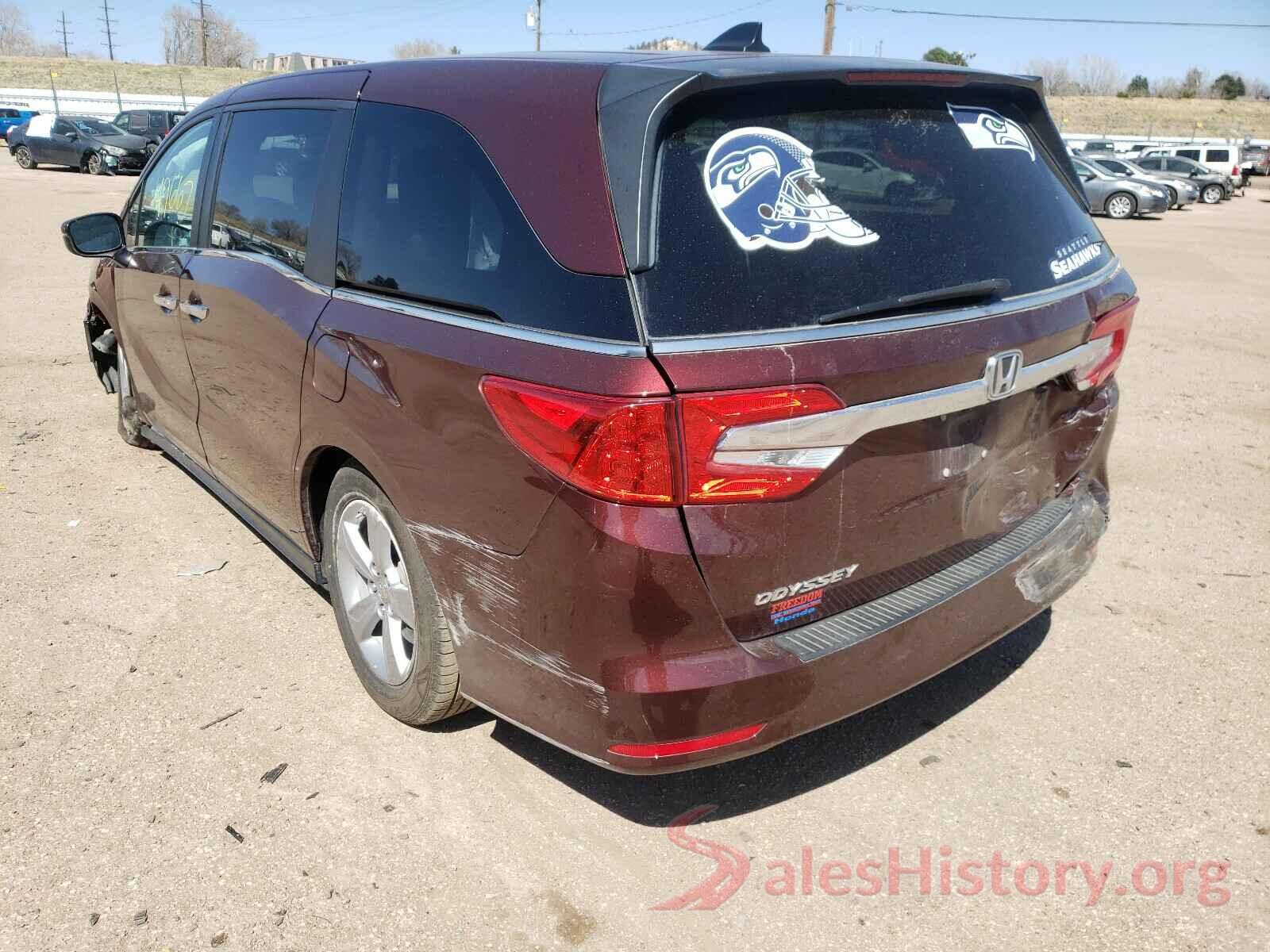 5FNRL6H57JB084807 2018 HONDA ODYSSEY