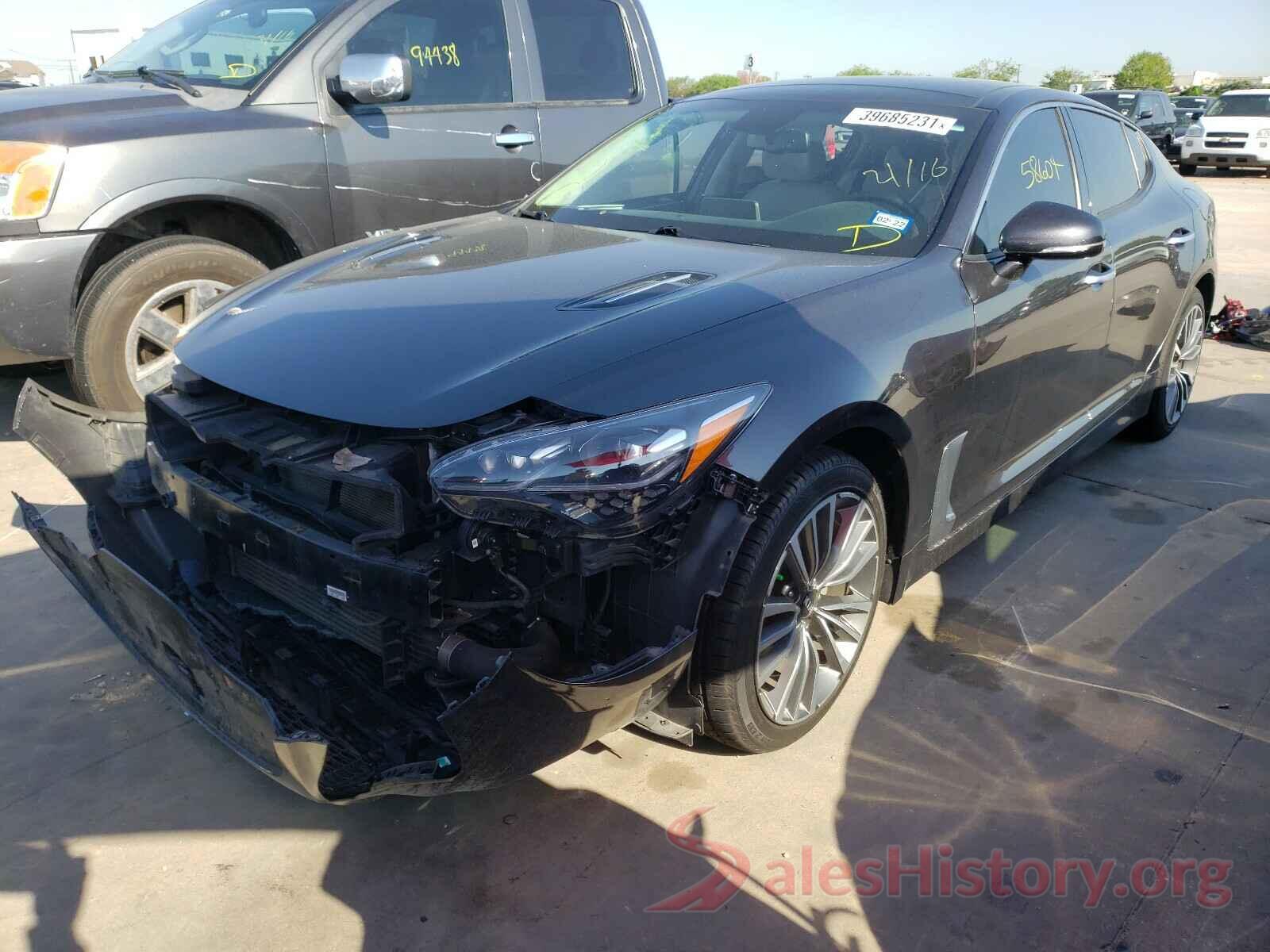 KNAE15LAXK6049627 2019 KIA STINGER