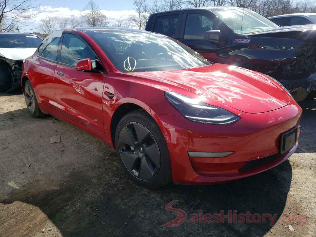 5YJ3E1EB7MF916034 2021 TESLA MODEL 3