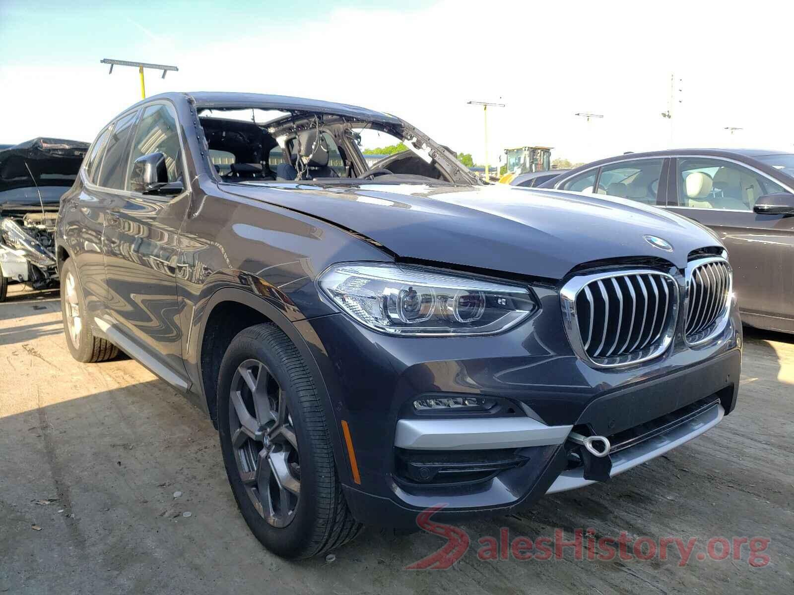 5UXTY3C04M9D85097 2021 BMW X3