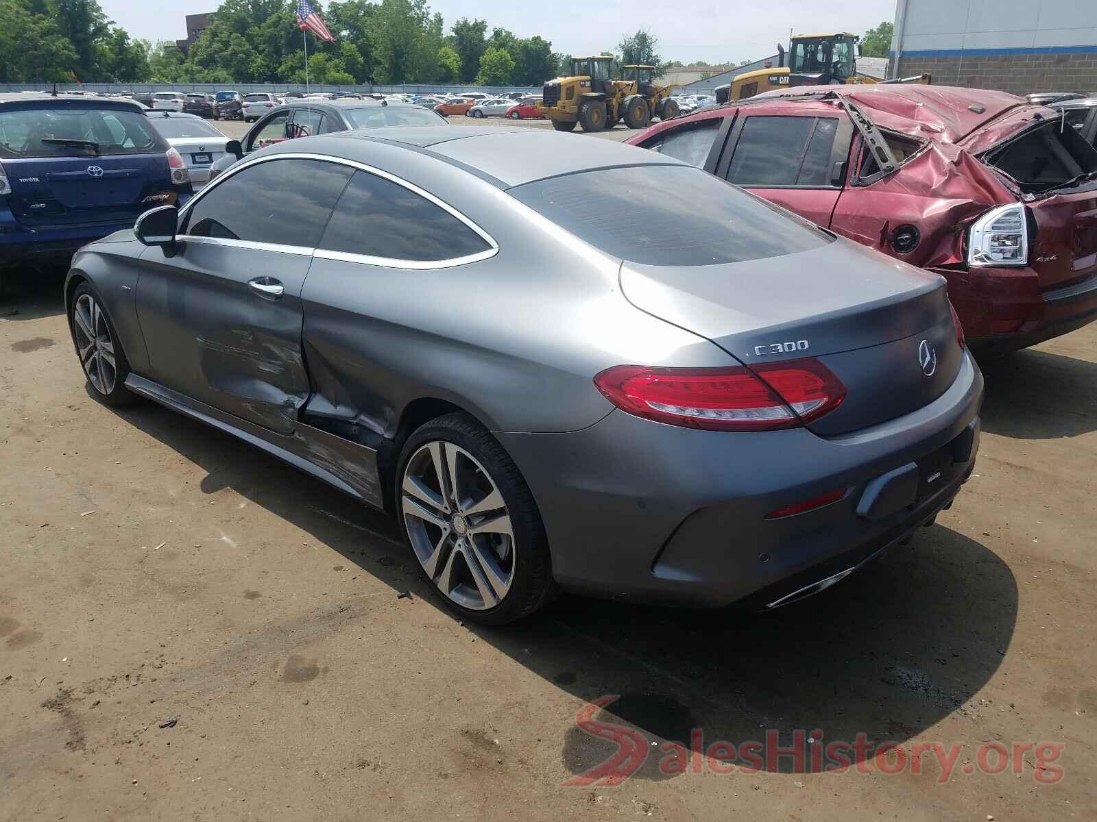 WDDWJ4KB1HF360227 2017 MERCEDES-BENZ C CLASS