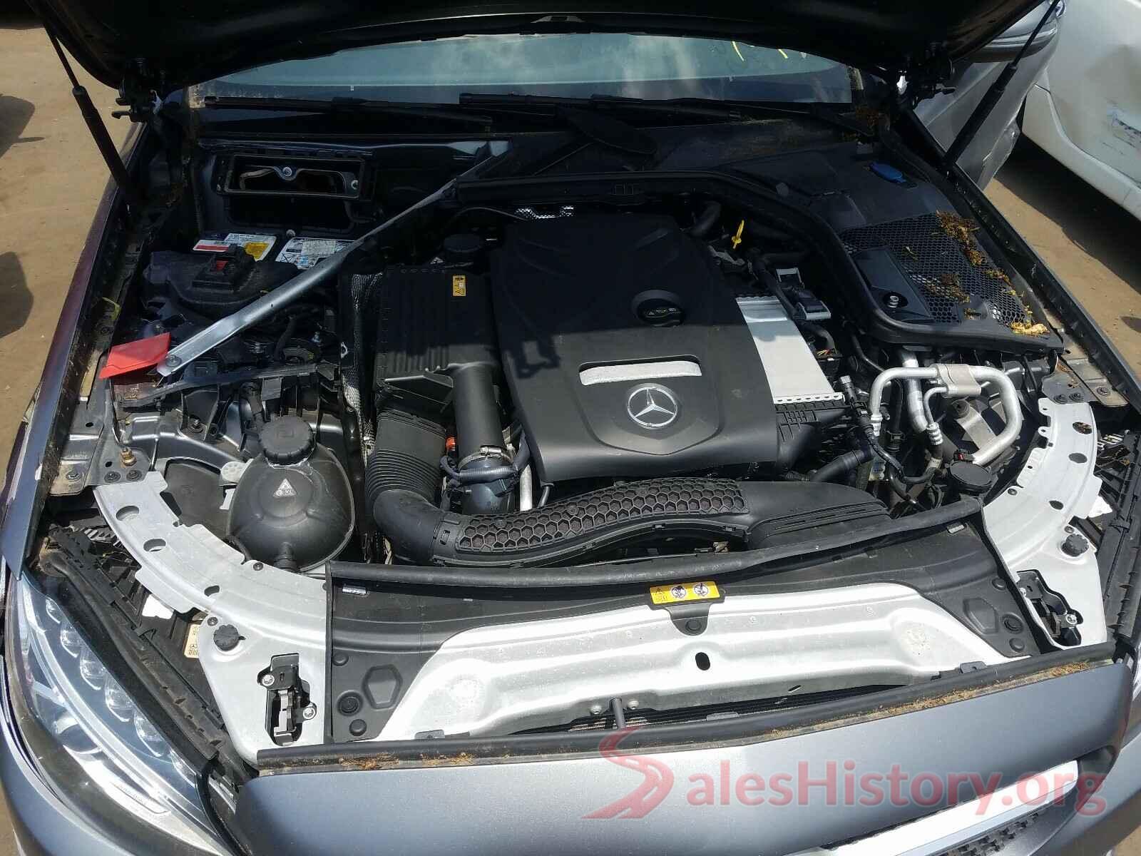 WDDWJ4KB1HF360227 2017 MERCEDES-BENZ C CLASS