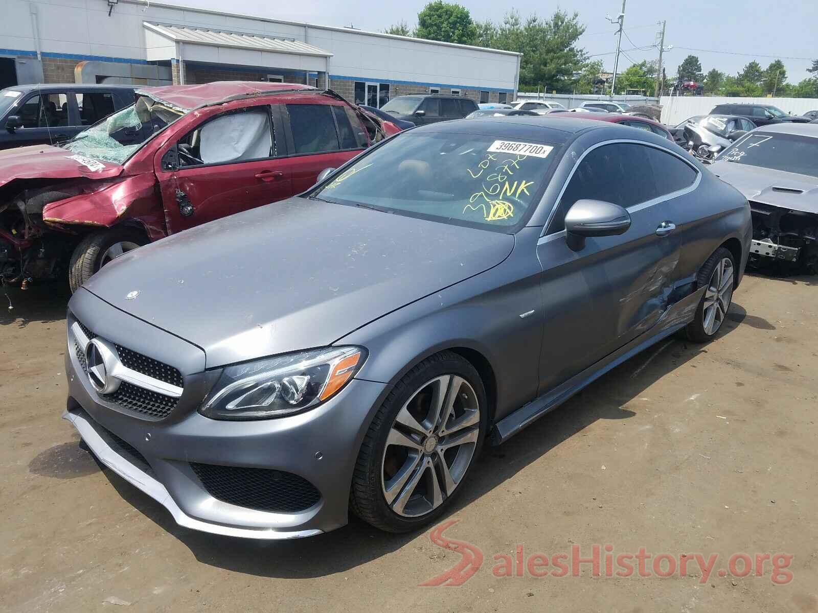 WDDWJ4KB1HF360227 2017 MERCEDES-BENZ C CLASS