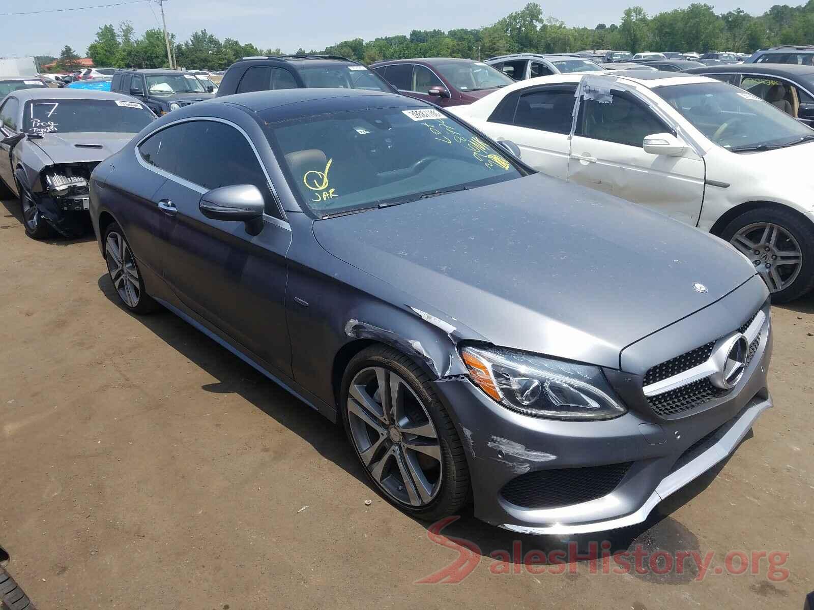 WDDWJ4KB1HF360227 2017 MERCEDES-BENZ C CLASS