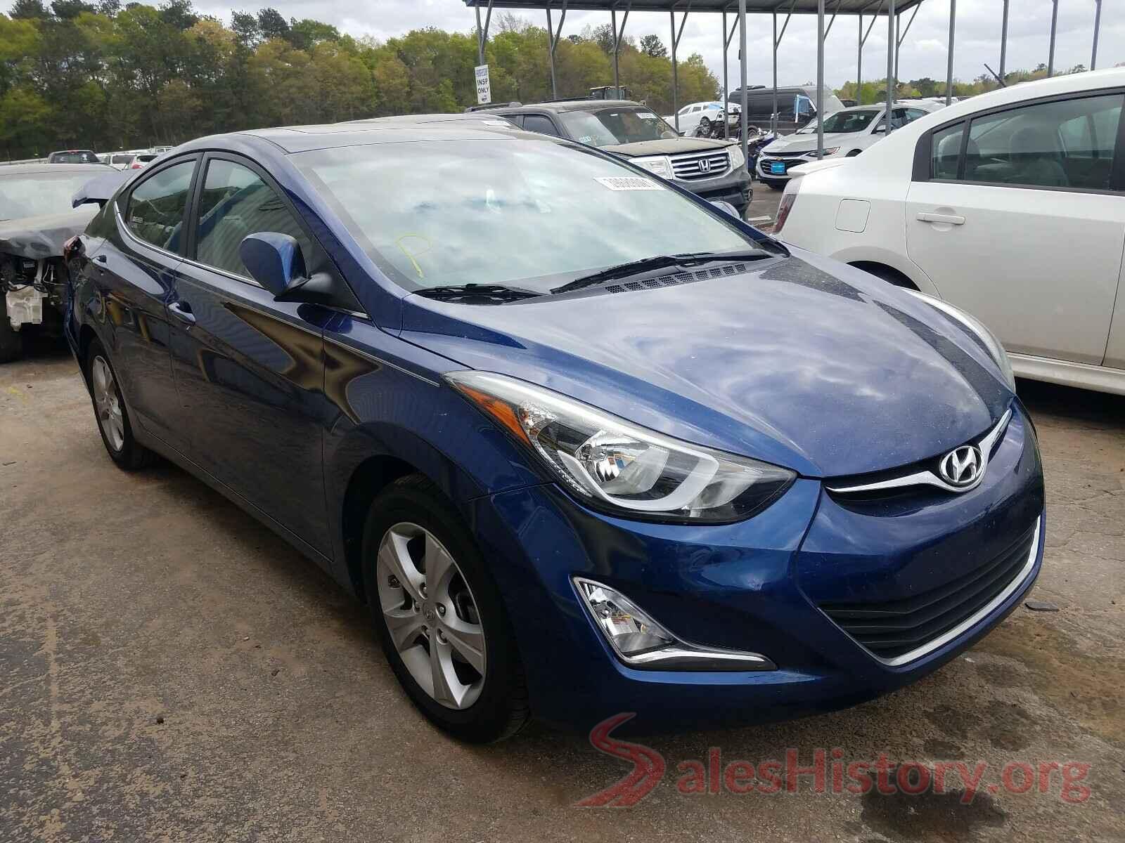 5NPDH4AE0GH738812 2016 HYUNDAI ELANTRA