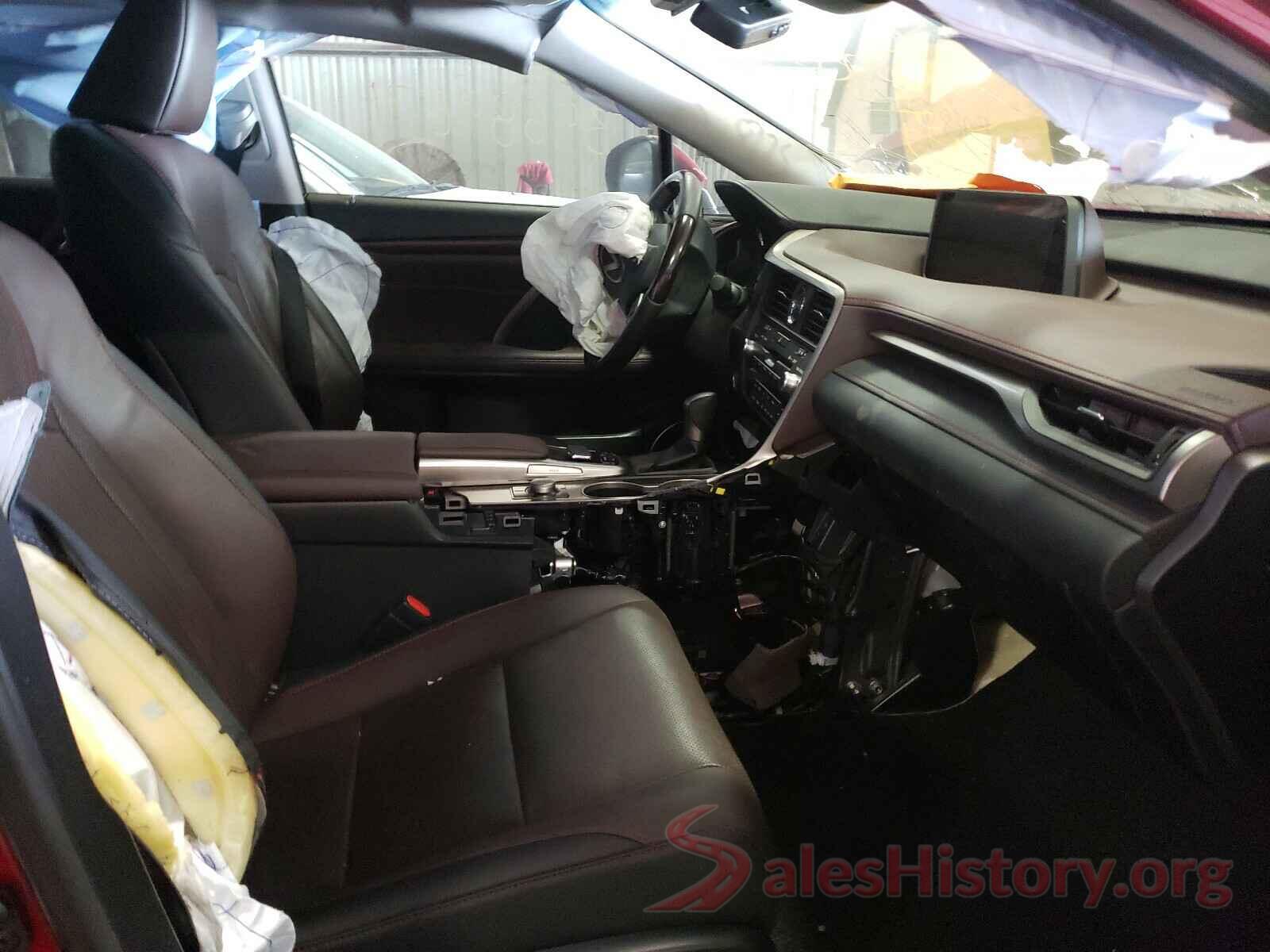 JTJGZKCAXK2013220 2019 LEXUS RX350