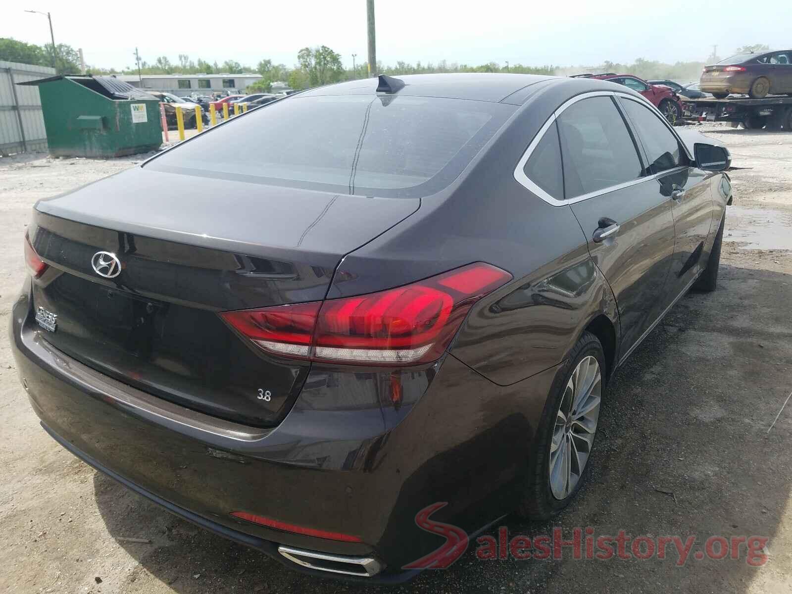 KMHGN4JEXGU110859 2016 HYUNDAI GENESIS