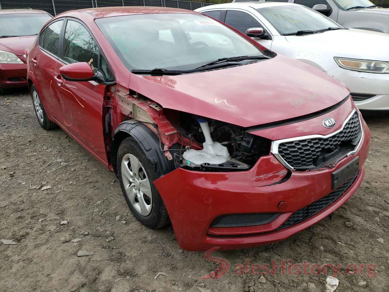 KNAFK4A68G5609300 2016 KIA FORTE