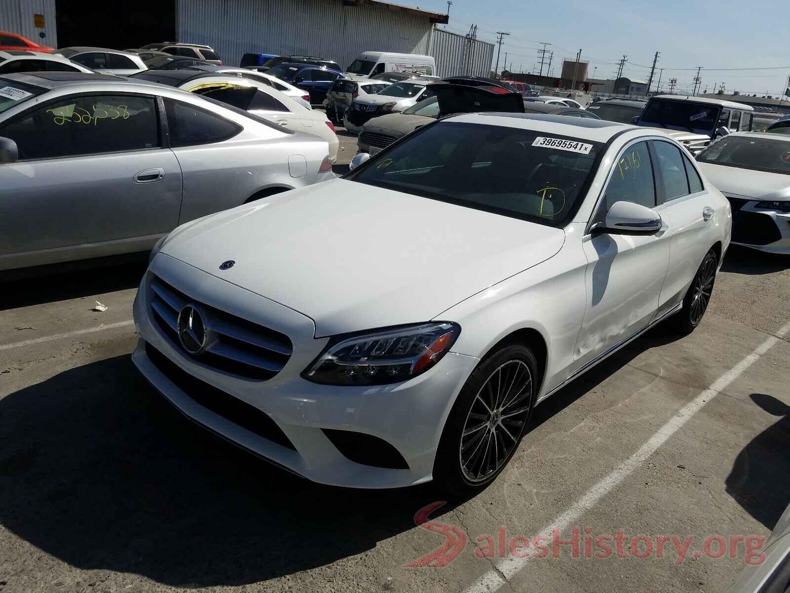 55SWF8DB0KU320070 2019 MERCEDES-BENZ C CLASS