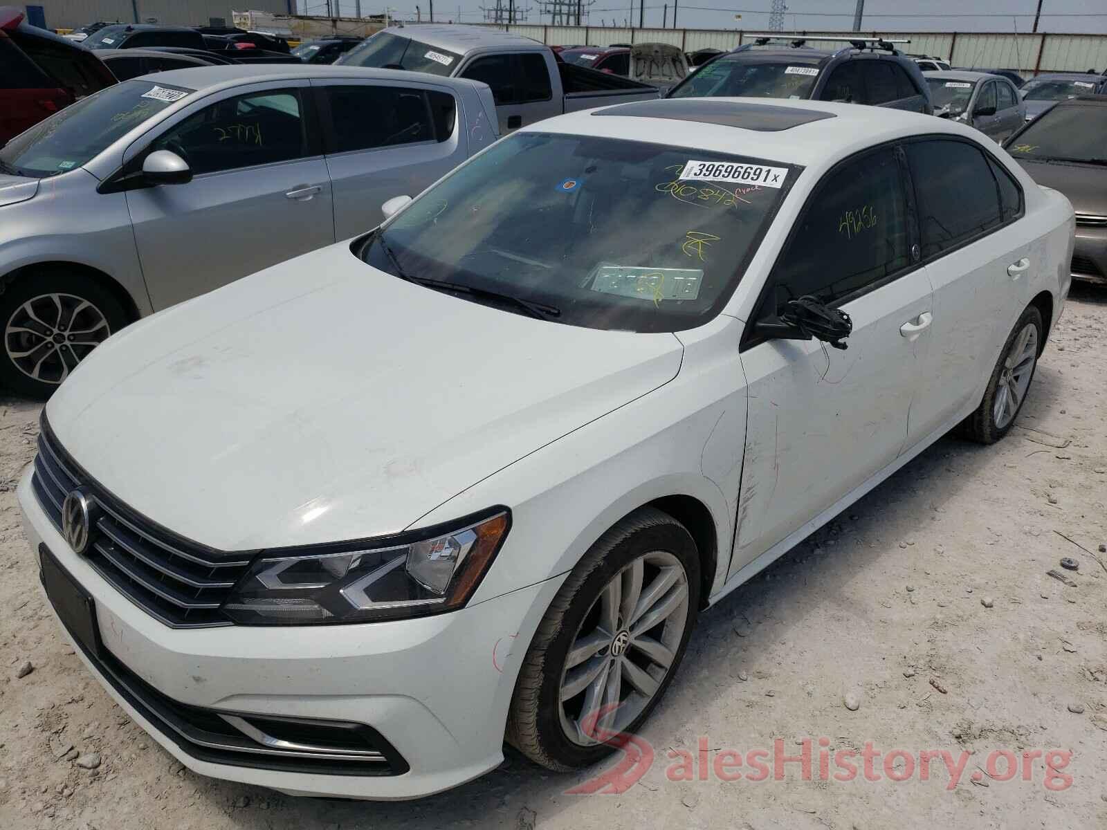 1VWLA7A35KC010842 2019 VOLKSWAGEN PASSAT