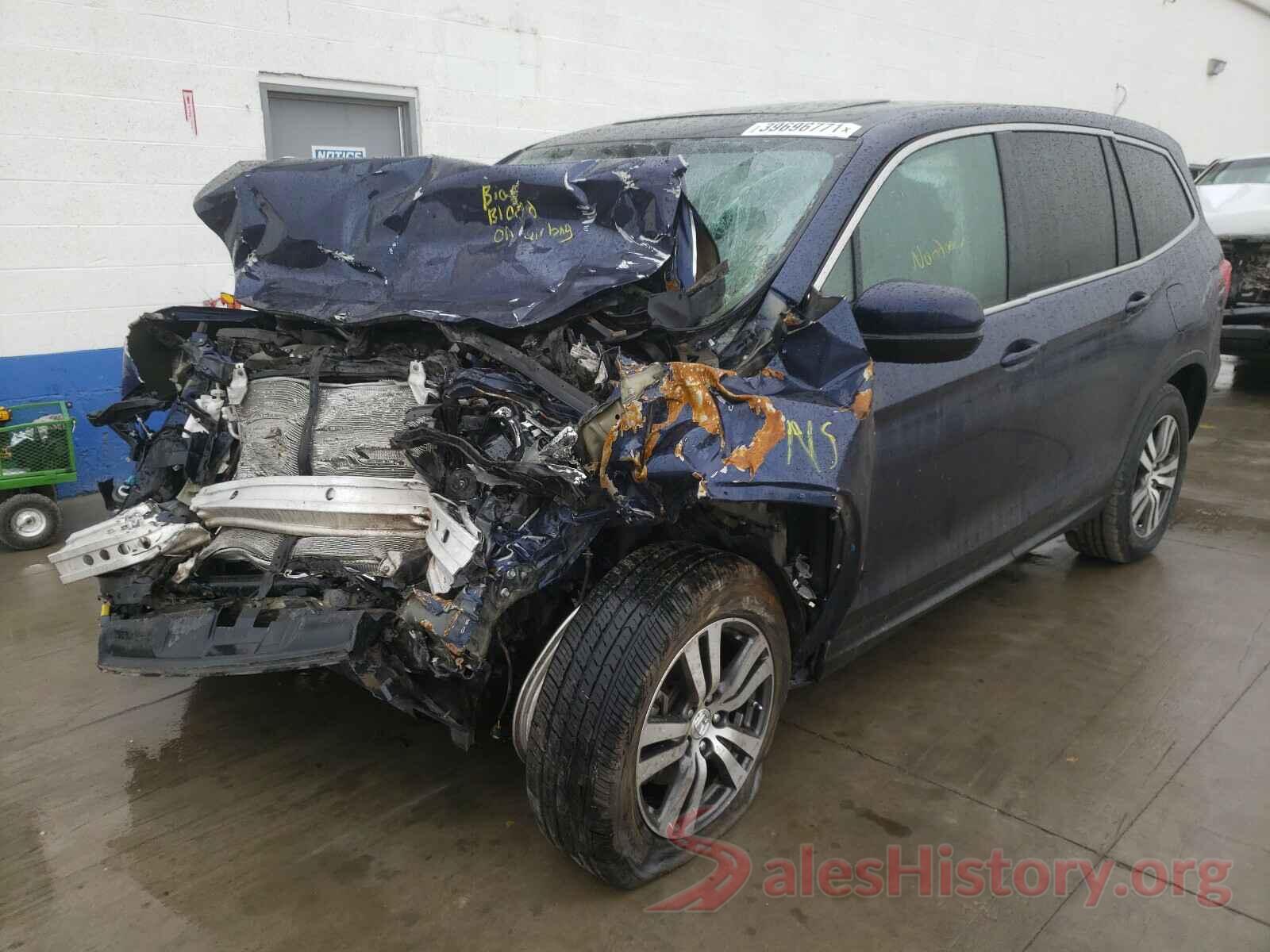 5FNYF6H53GB009629 2016 HONDA PILOT