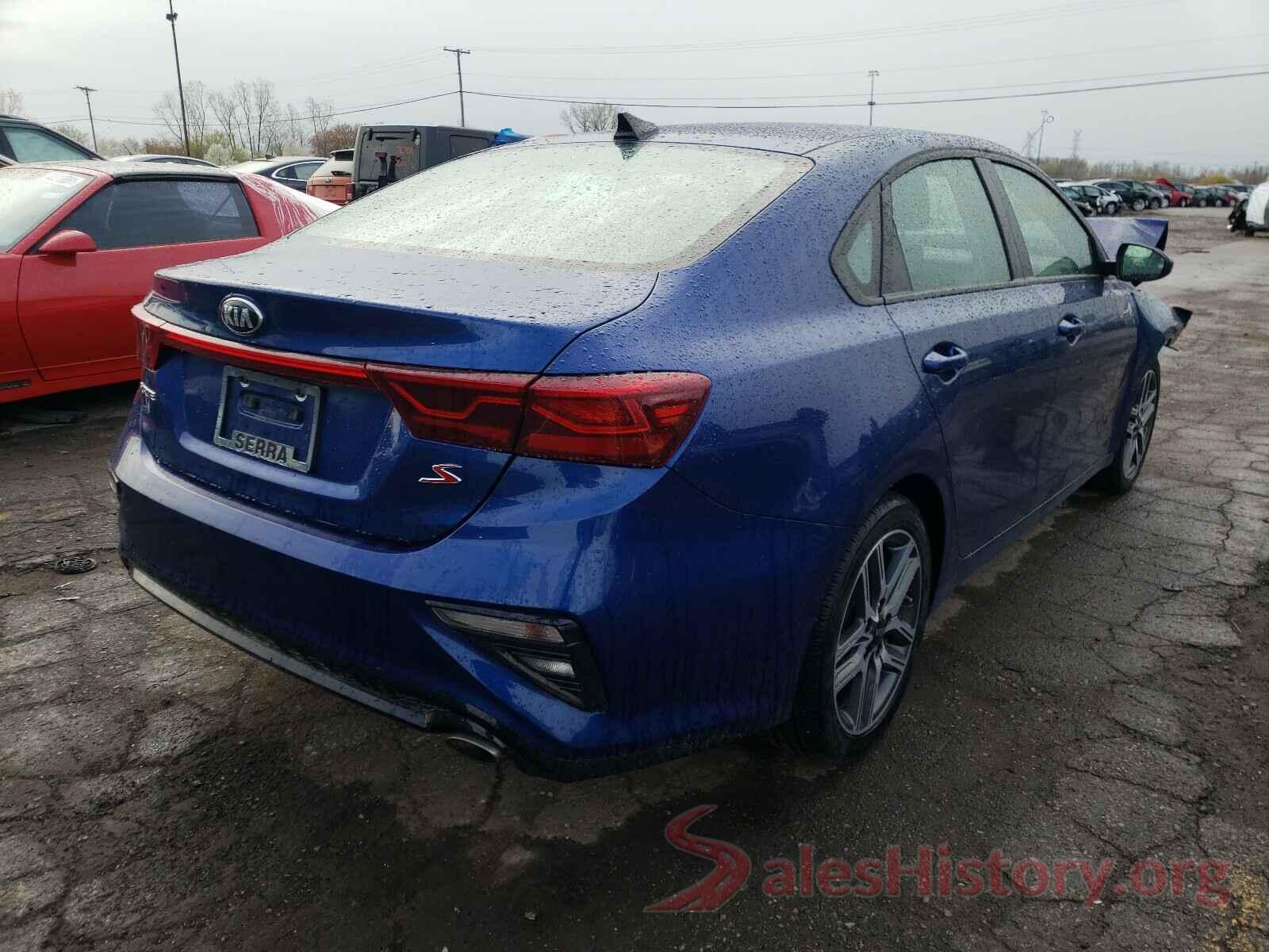 3KPF34ADXKE022575 2019 KIA FORTE