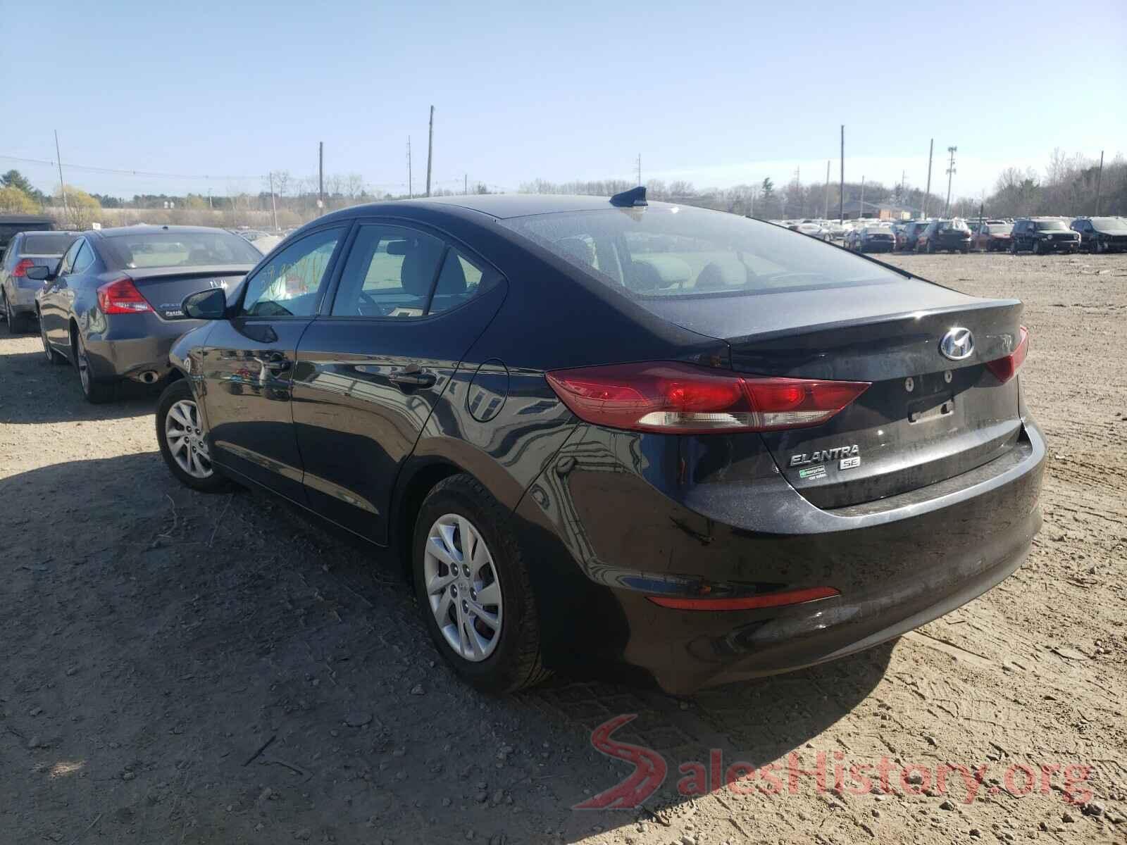 5NPD74LF3HH100872 2017 HYUNDAI ELANTRA