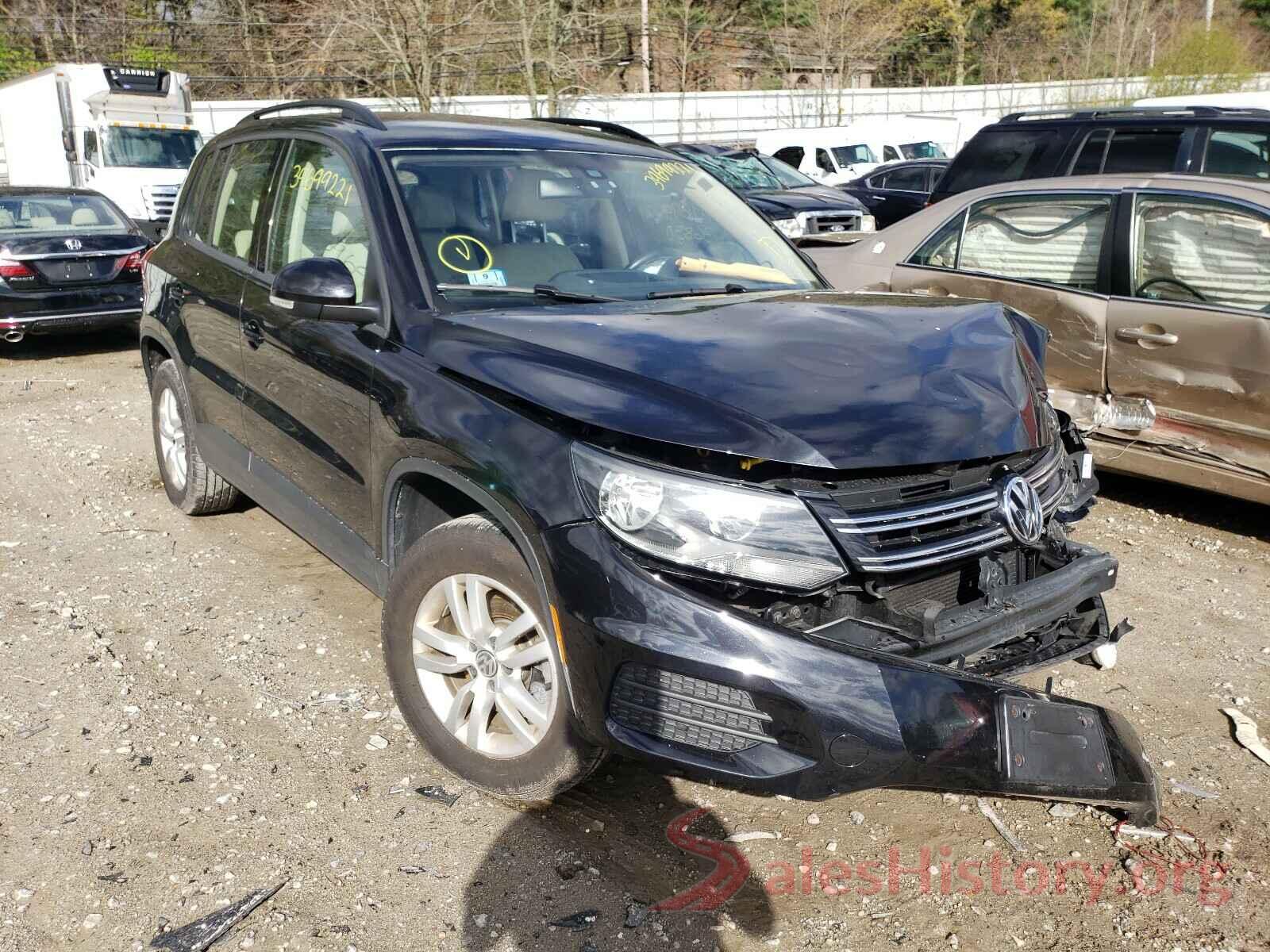 WVGBV7AXXGW593089 2016 VOLKSWAGEN TIGUAN